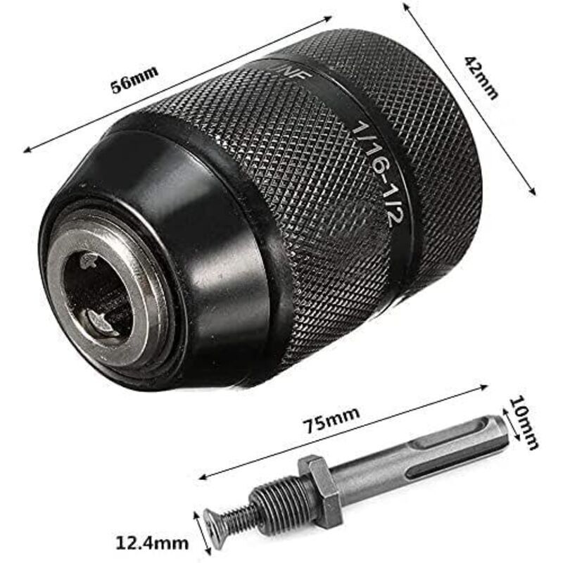 Mandrina SDS 2-13mm adaptor SDS-plus otel crom-vanadiu 1/2-20UNF - eMAG.ro