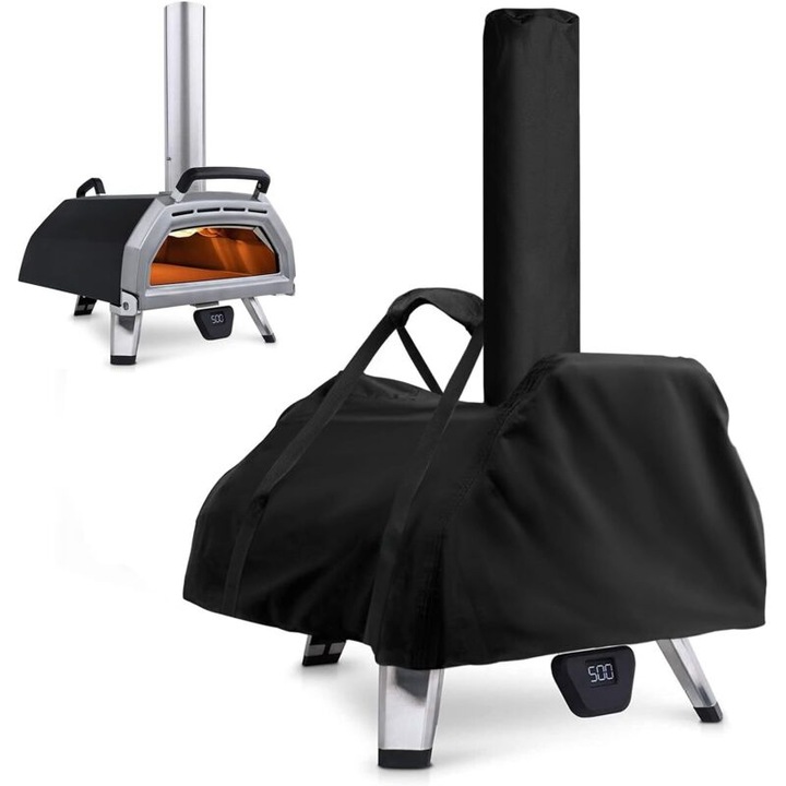 Ooni Karu 16 pizzakemence huzat, víz- és UV-álló, 83x52x34 cm, fekete