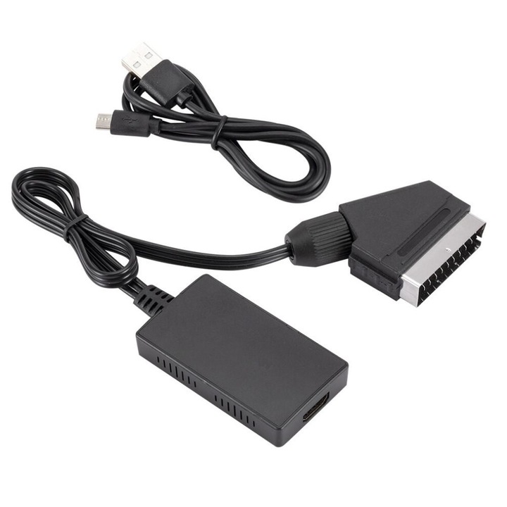 HDMI analóg-digitális átalakító, OEM, Scart, többszínű
