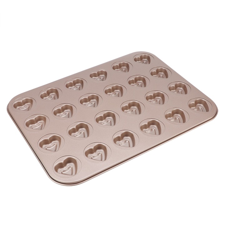 Forma ciocolata inima silicon alimentar flexibila termorezistenta 20x20cm