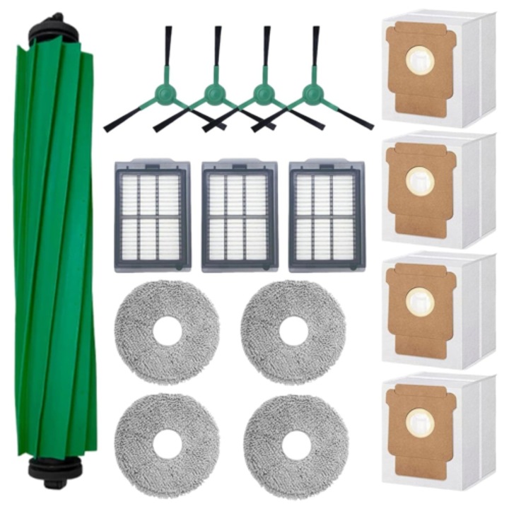 Set accesorii aspirator robot Plus 505/405, perii, filtre, lavete, saci, multicolor