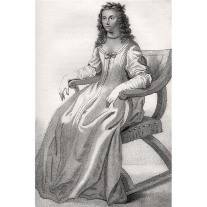 Tablou poster Margaret Cavendish Duchess of Newcastle 11x17cm