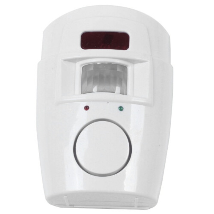 Sistem alarma securitate wireless detector senzor miscare infrarosu telecomenzi set