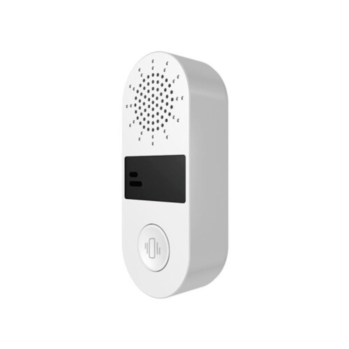 WiFi rezgésérzékelő 130dB hang- és fényriasztóval, fehér