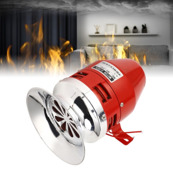 Sirena industriala alarma 130dB 40W, 110V, exterior