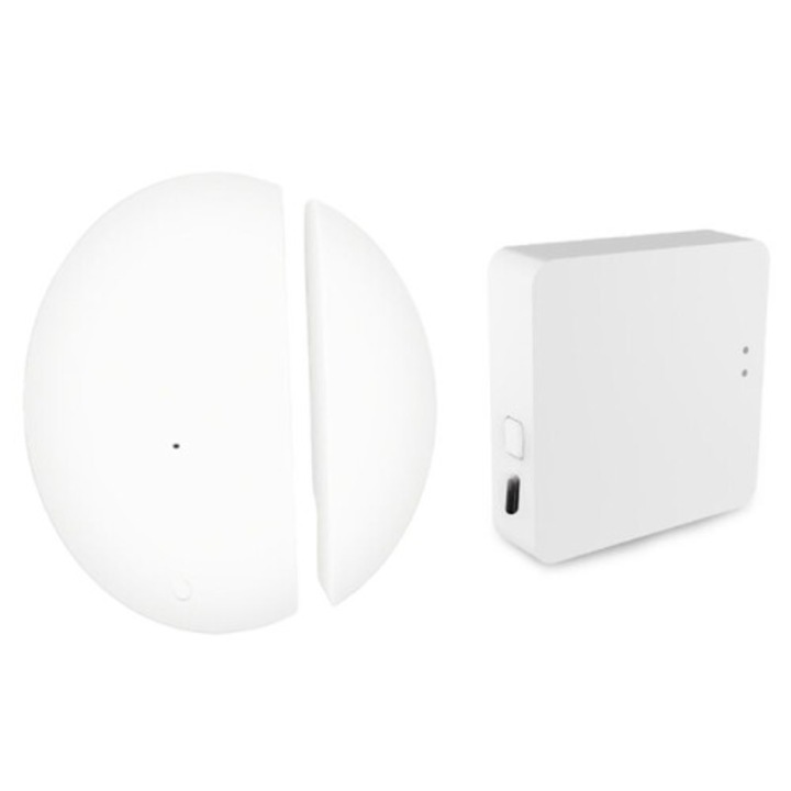 Senzor usa fereastra wireless ZigBee kit smart home alb
