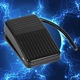 Fekete műanyag elektromos lábkapcsoló 220V 10A