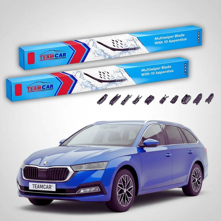 Stergatoare Skoda Octavia IV Combi NX5 2019-2022, Set Fata Flat – TeamCar®
