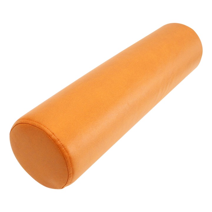Perna cilindrica lombara 15x50cm, material tehnic, albastru