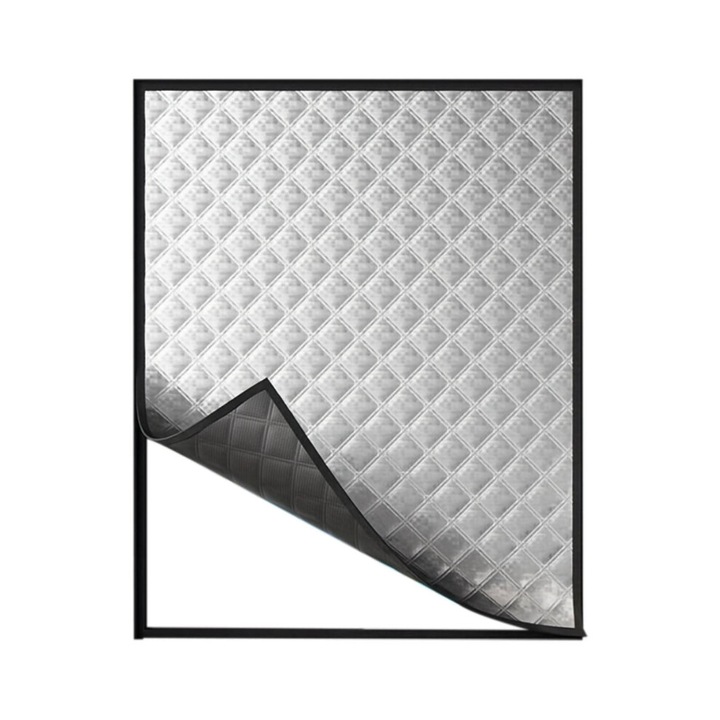 Hőszigetelő és hangszigetelő függönyök, 60x240cm, ciánkék