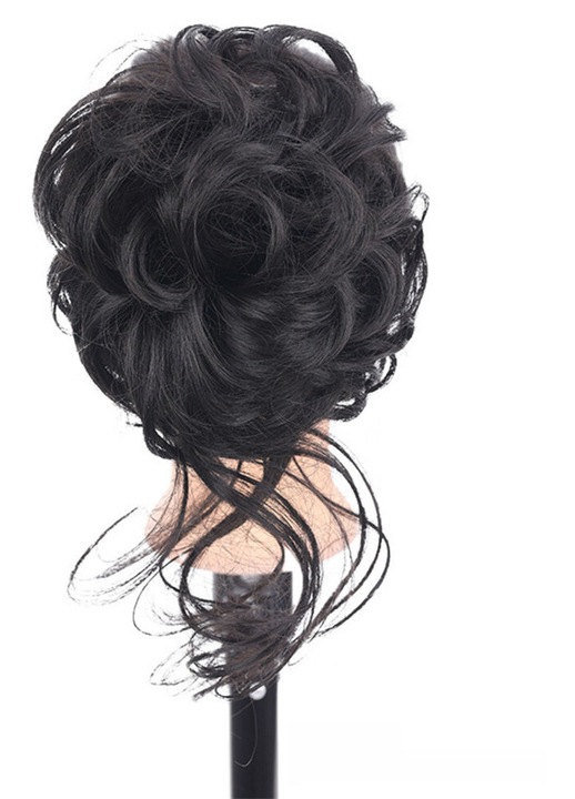 Extensie coc par sintetic, ajustabil, natural, mic