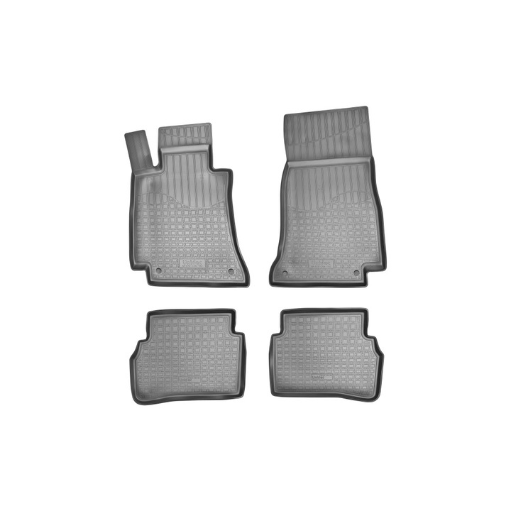 Gumi Szőnyeg Tálca Stílusú Mercedes C-Klasse W205 2014–2021