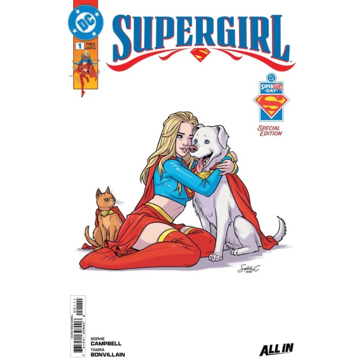 Képregény Superman Day 2026, Supergirl, 01, Szerző Sophie Campbell