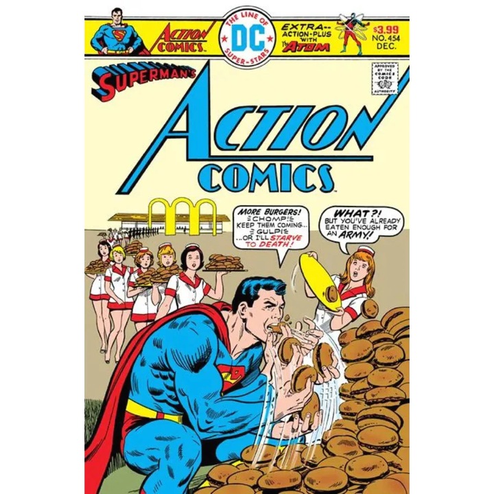 Action Comics, 454, Facsimile, Cvr A Bob Oksner, Szerző Cary Bates