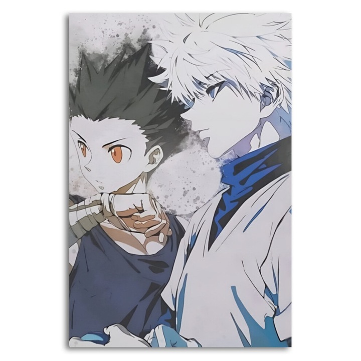 Poster anime Hunter Gon si Killua, 40x60 cm, fara rama