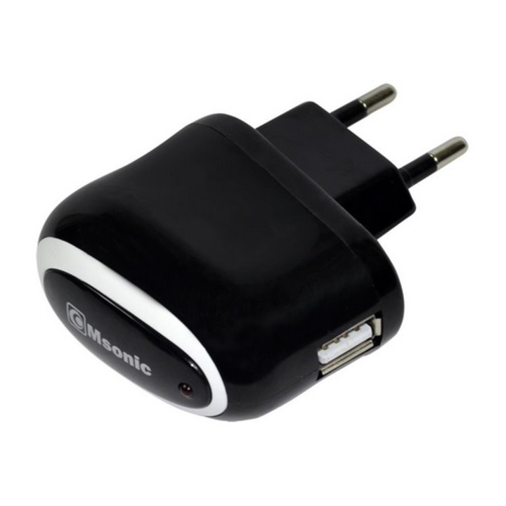 Incarcator telefon VAKOSS MY6644UK USB alb 5V 1000mA