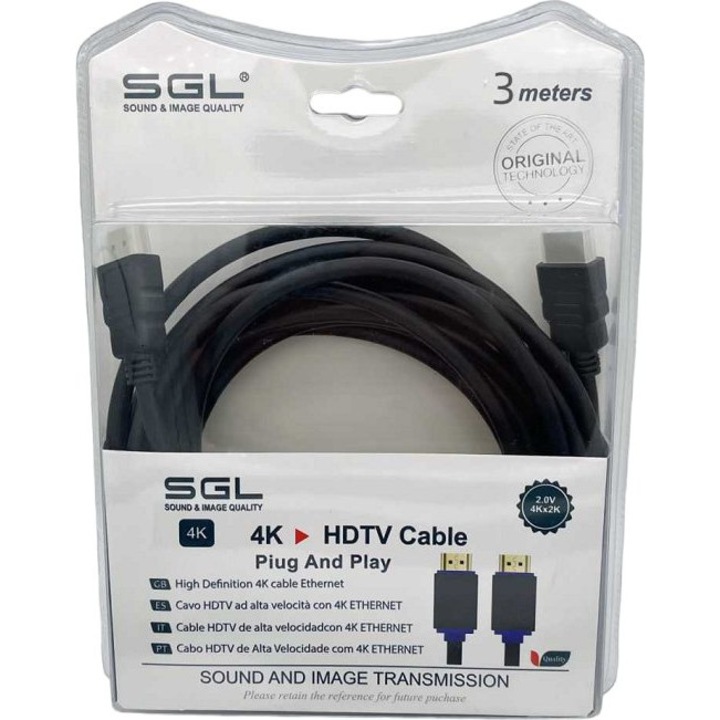 Cablu HDMI SGL D1592 1.5m negru