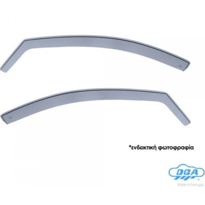 Set 2 deflectoare geam fata DGA Renault Captur 5u 2019+ acrilic transparent