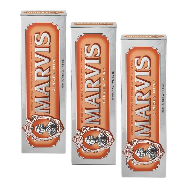 Паста за зъби Marvis Ginger Mint, флуор, ксилитол, 85мл