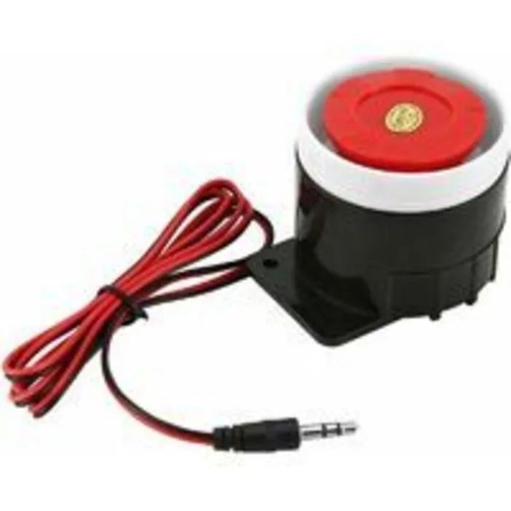 Buzzer elektronikus piezzoelektromos 12V 120dB kompakt