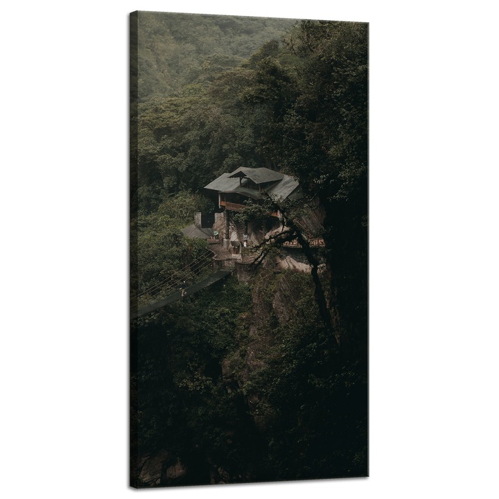 Картина върху платно MPINK природа планини 40x80см