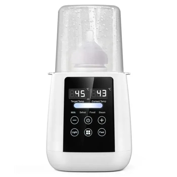 Incalzitor biberon multifunctional 6 in 1, sterilizator, alb