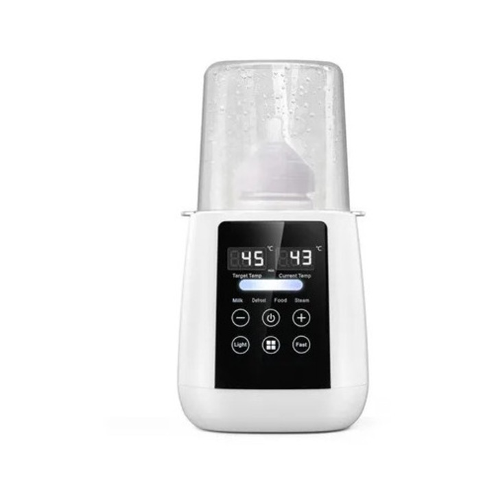 Incalzitor biberon multifunctional 6 in 1, sterilizator, alb