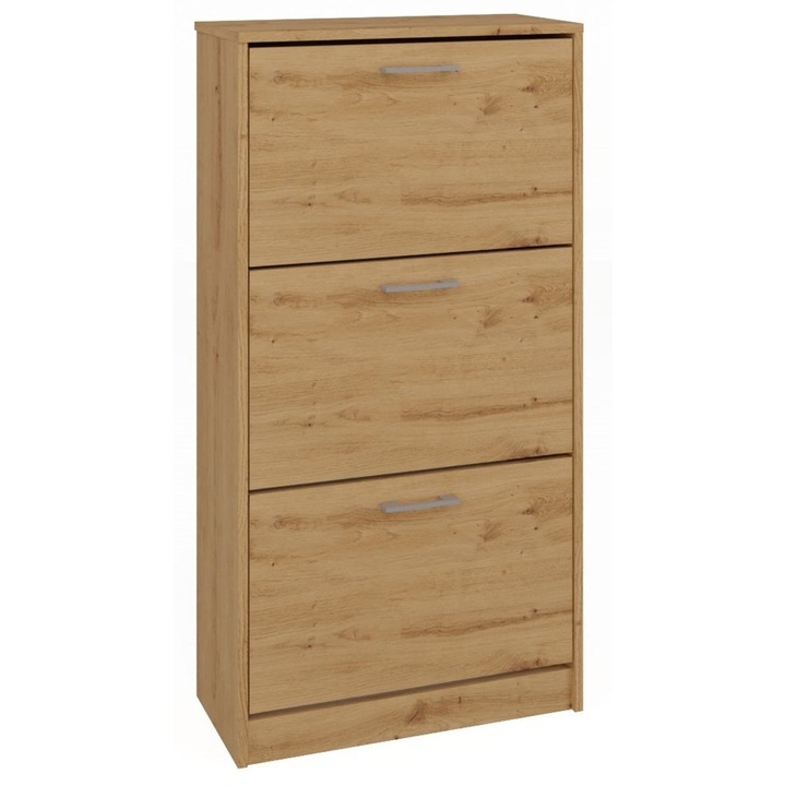 Шкаф за обувки Topeshop Paula, 2 реда, 60x30x90см