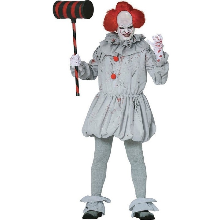 Costum sangeros Killer Clown horror Halloween 2026 marimea M