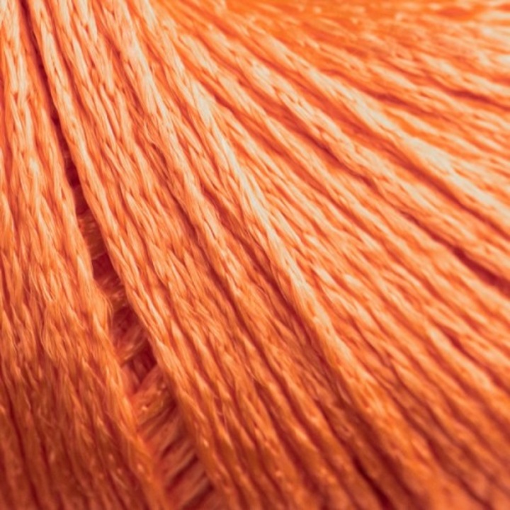3 darabos Stenli Satin narancssárga textilfonal készlet, kód 220, 50g/160m