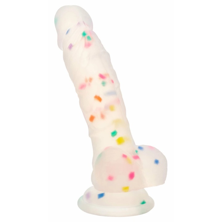 Dildo Calexotics 13.25cm szilikon fekete tapadókoronggal