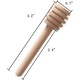 Set 20 lingurite miere lemn 7.6cm multifunctionale