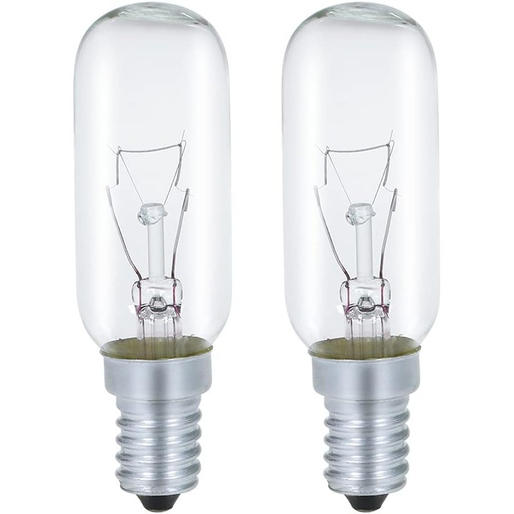 Izzó E14 páraelszívóhoz, 40W 230V 2700K, meleg fehér, szabályozható, 2 darabos csomag [F energiaosztály]