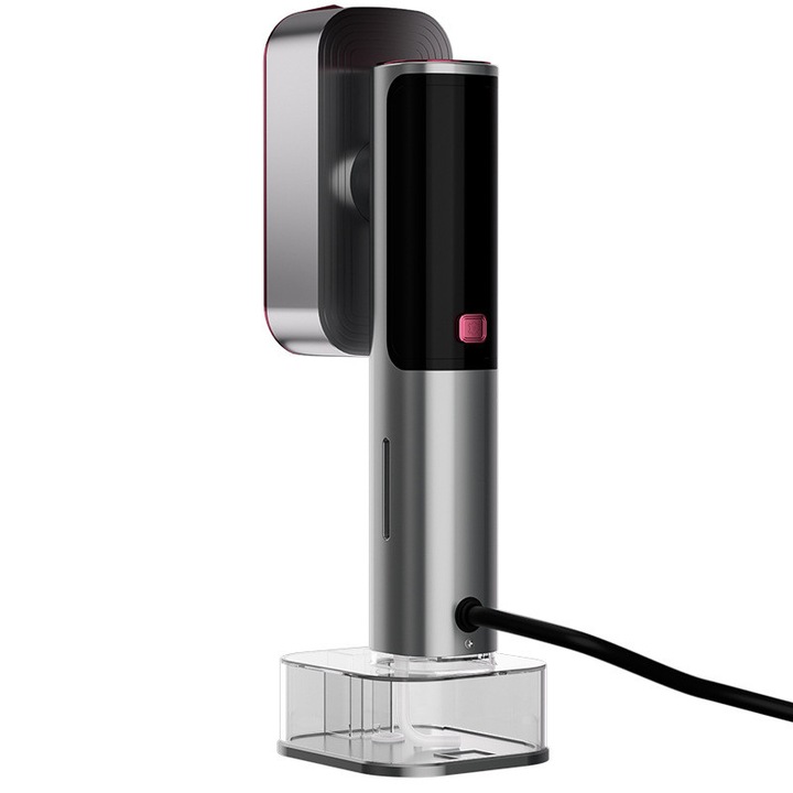 Fier de calcat cu aburi portabil Omelivon 1200W ceramic 15.7in² 22x10cm
