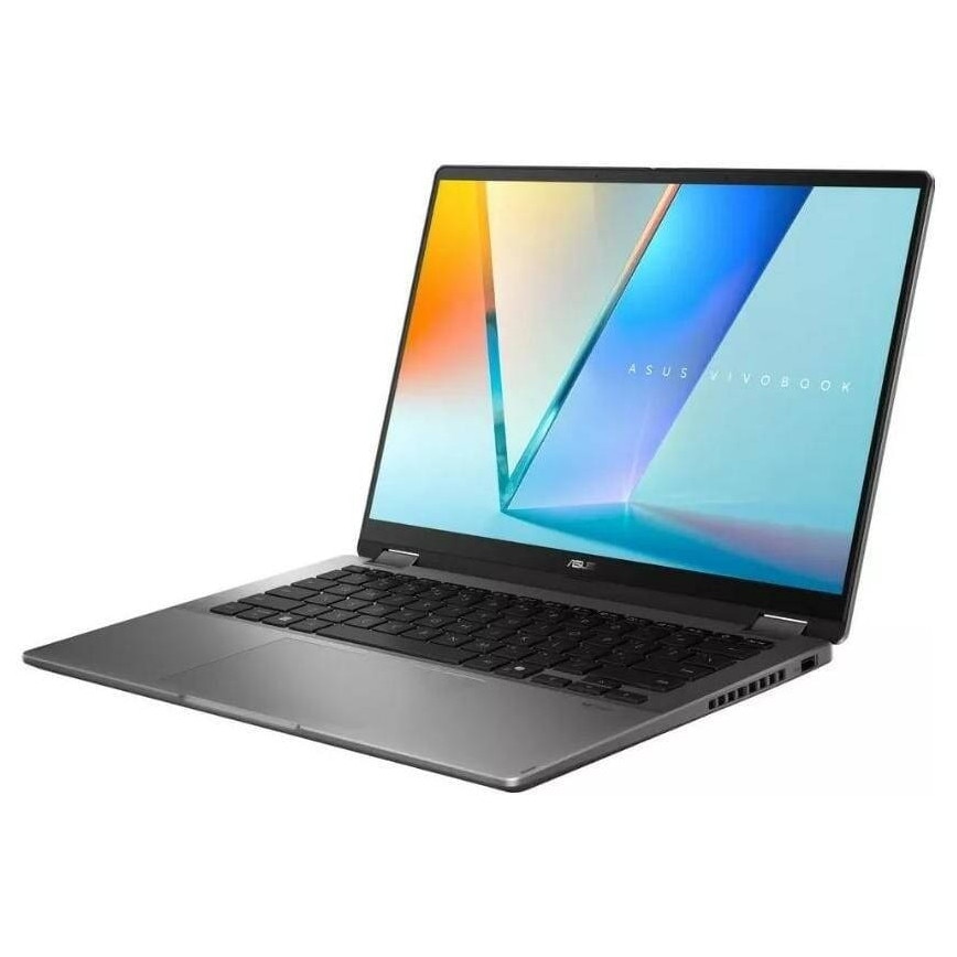 Laptop ASUS Vivobook 14 Flip OLED WUXGA 14 inch Intel Core Ultra 5 226V 16GB 512GB SSD Windows 11 Home Grey