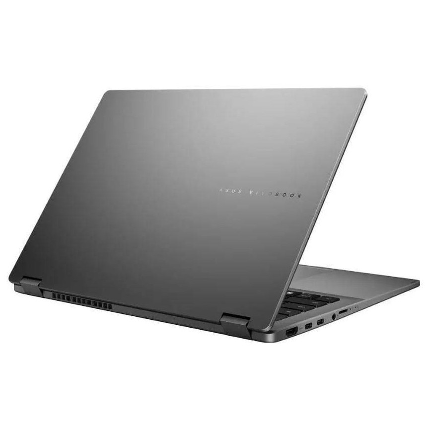 Laptop ASUS Vivobook 14 Flip OLED WUXGA 14 inch Intel Core Ultra 5 226V 16GB 512GB SSD Windows 11 Home Grey
