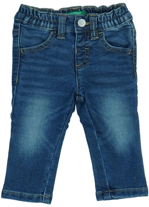 Benetton, Pantaloni căptușiți și termo pentru băieți, Albastru, 68
