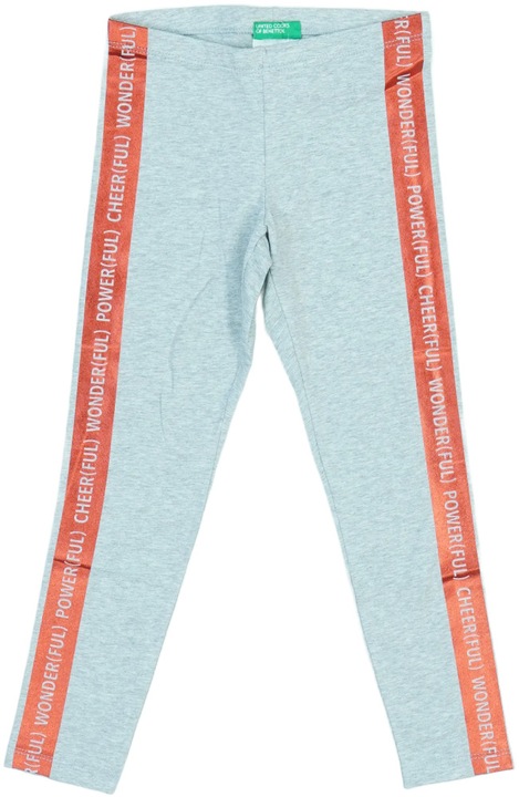 Benetton, Leggings Lányoknak, Szürke, 110