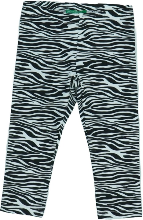 Benetton, Leggings Lányoknak, Fekete, 80
