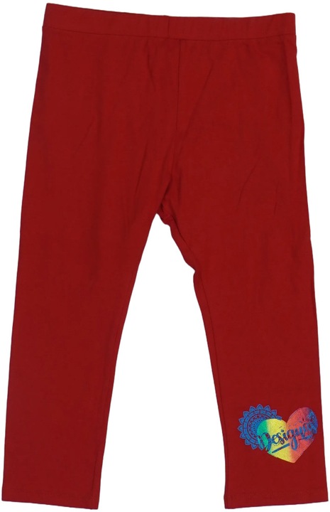 Desigual, Leggings Lányoknak, Piros, 152