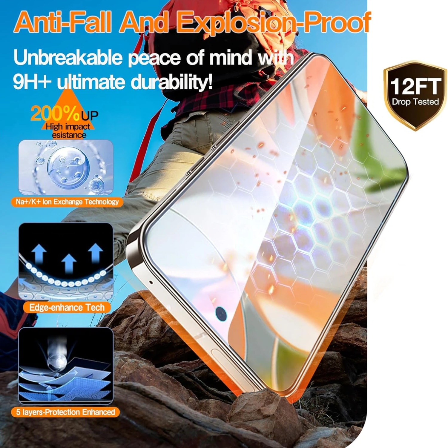 Folie de Protectie pentru Google Pixel 10a, Omelivon, Sticla Securizata, cu Kit de Aplicare Instanta si Functie Automata de Indepartare a Prafului, Duritate 9H+, Ultra HD, Anti Amprente