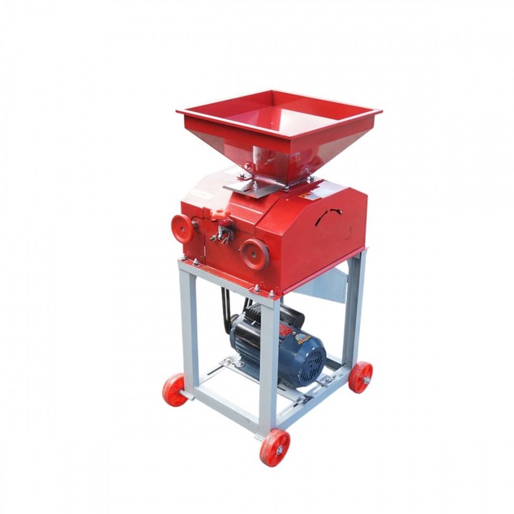 Elektromos gabonadaráló 3kW, 220V, kapacitás 1000 kg/óra, fordulatszám 1400 ford/perc 400x400x1000mm THOR