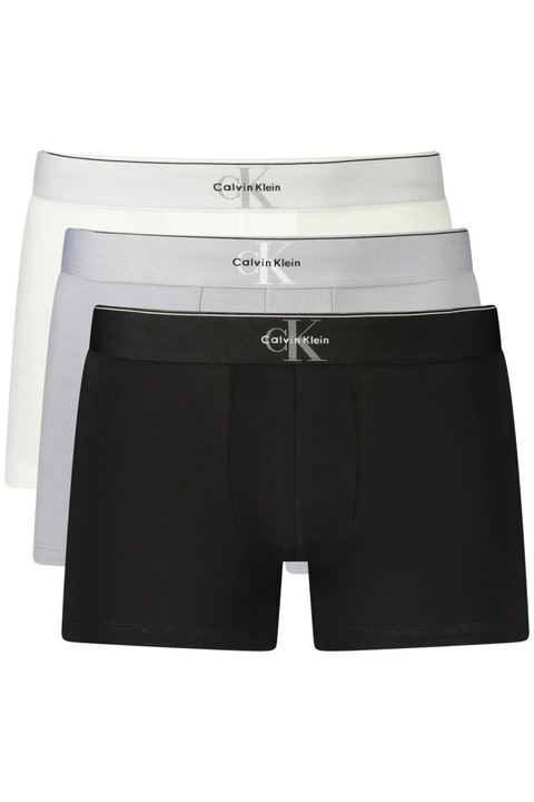 Férfi boxer szett, Calvin Klein, Pamut, Fekete 3035, Többszínű