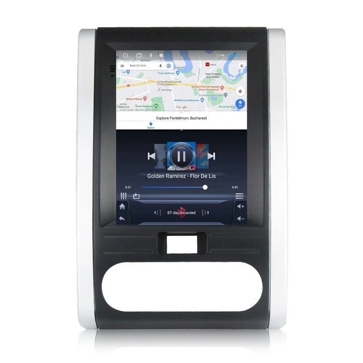 Sistem de Navigatie Nissan Xtraill T31 ( 2007-2014 ), Tesla Style, 2G memorie RAM, Wi-Fi, Android, Bluetooth