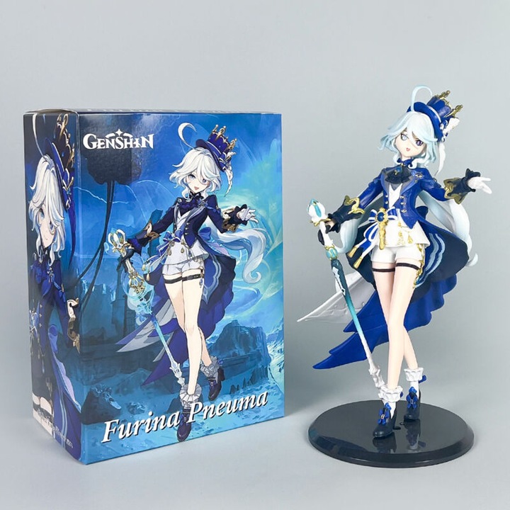 Figurina anime fete frumoase zeu dreptate dans apa rotativa