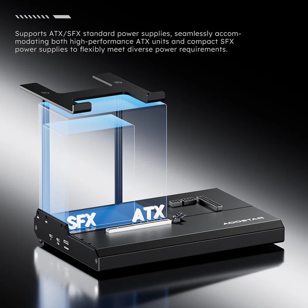 Gpu Extern Pcie EGPU dokkoló extern, GPU ház (eGPU), Oculink (PCIe 4.0 x4), 2× ...