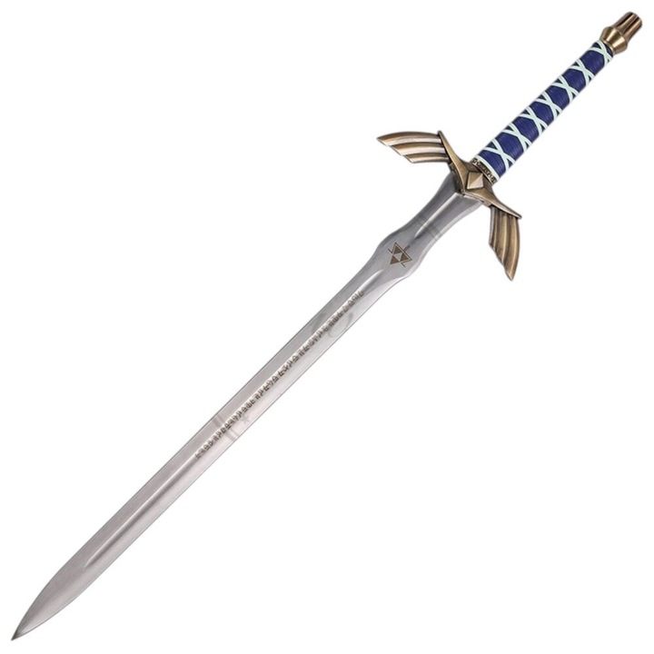 Sabie Link Master inspirata de Legend of Zelda cu teaca JT6238BL, 127 cm