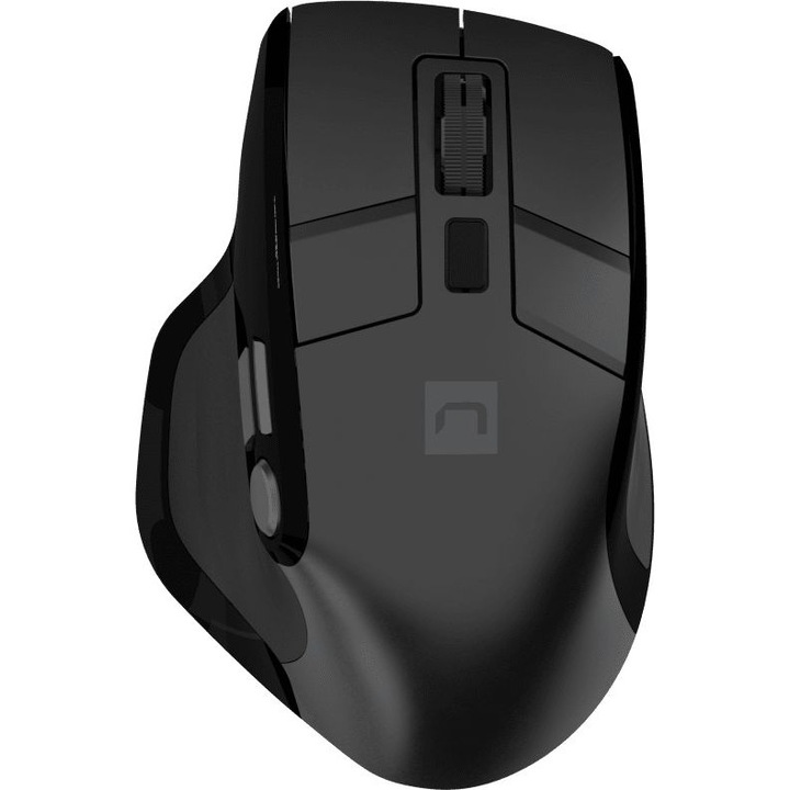 Natec Jaguar Pro vezeték nélküli egér, fekete, Wireless