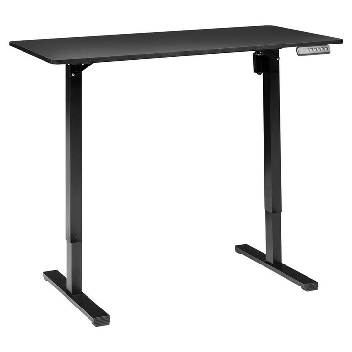Birou electric reglabil pe inaltime Tavares Negru 120 cm 60 cm