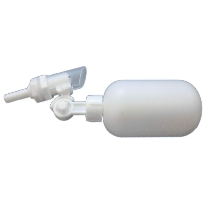 Úszó 1/4" menettel, Automatikus vízszintszabályozó szelep, 13 cm, Állítható kar